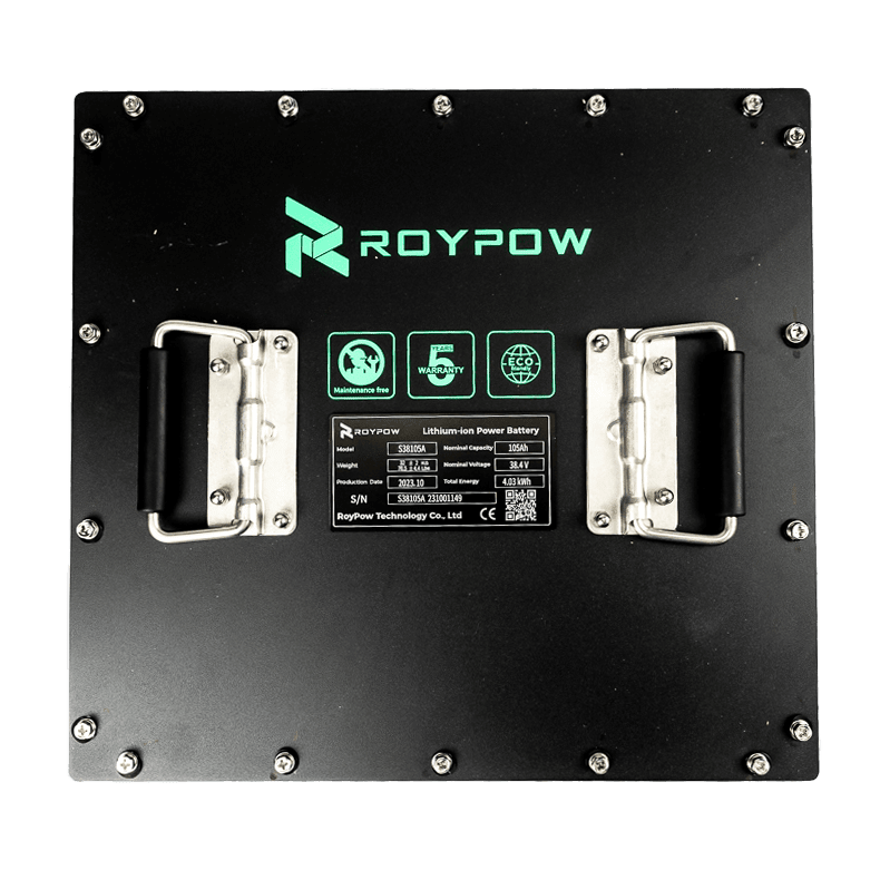 38V 105ah Golf Cart Lithium Battery RoyPow LiFePO4 S38105A_S38105R