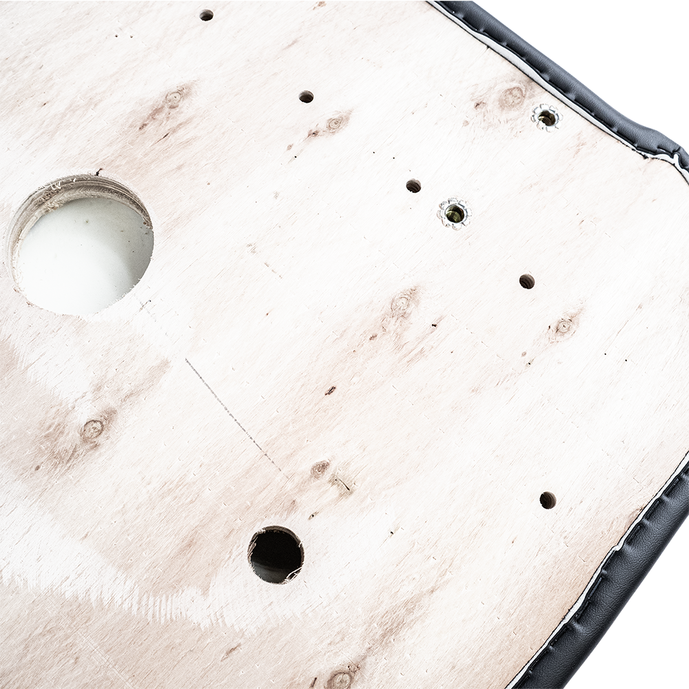 Deluxe Front Seat Set Black EZGO RXV