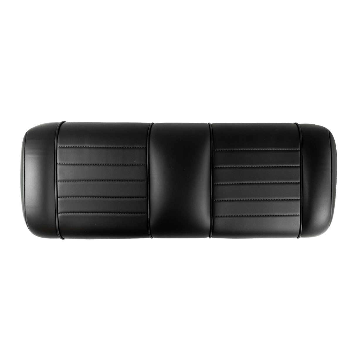 Deluxe Rear Seats + Backrests Black EZGO RXV_REARSEATKIT.EZGO.RXV.BLACK