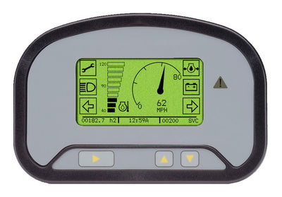 Curtis enGage IV Instrument Display for Stackers, Golf Carts & Forklifts