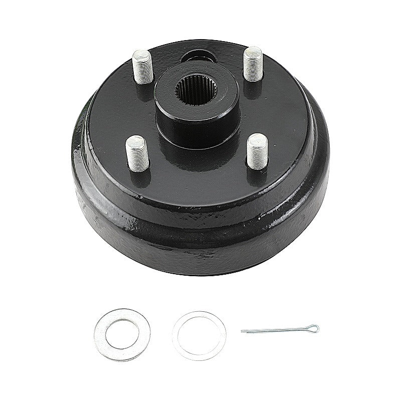 Brake Hub Drum for 4 Cycle Gas EZGO TXT, RXV, Marathon, Medalist, Shuttle 4/6, ST Express/Sport II, MPT, Workhorse, OEM# 21807-G1 21807G1 41843-94