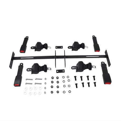4 Passenger(2+2) Golf Cart Seat Belt Kit_DT025