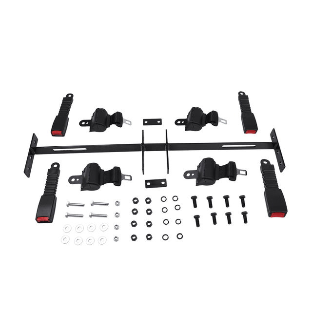 4 Passenger(2+2) Golf Cart Seat Belt Kit_DT025