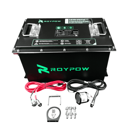 51V 65A Golf Cart Lithium Battery RoyPow LiFePO4 S5165L_S5165L