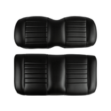 Deluxe Front Seat Set Black EZGO RXV