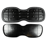 Deluxe Rear Seats + Backrests Black EZGO RXV