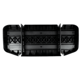 Deluxe Rear Seats + Backrests Black EZGO RXV