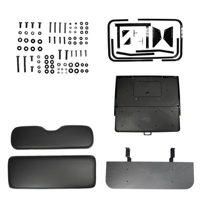 Rear Seat Kit, EZGO RXV (Black)