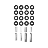 Front Leaf Spring & Upper A Arm Bushing Kit for Club Car DS Golf Cart 1992-up