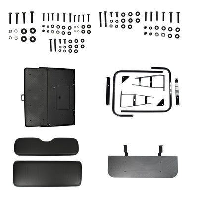 Rear Seat Kit, EZGO TXT (Black)