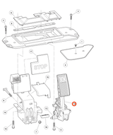 Accelerator Pedal Assembly Club Car Precedent Petrol & Electric models (2009 and Up) OEM 102595502, 102595601_102595502/102595601