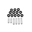 Club Car Rear Leaf Spring Bushing & Sleeve Kit Precedent (2004 & Up)_BNDL002