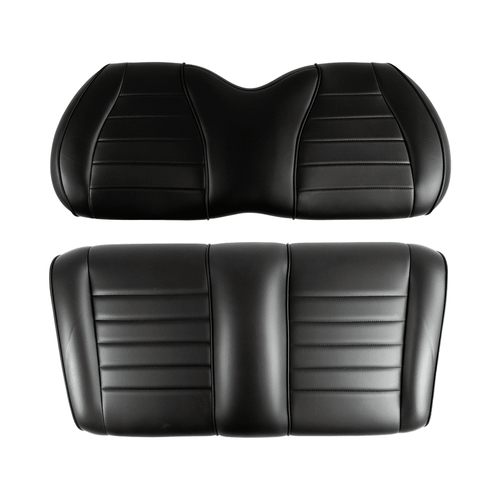 Deluxe Front Seat Black Club Car Precedent_FRONTSEATKIT.CC.PRE.BLACK