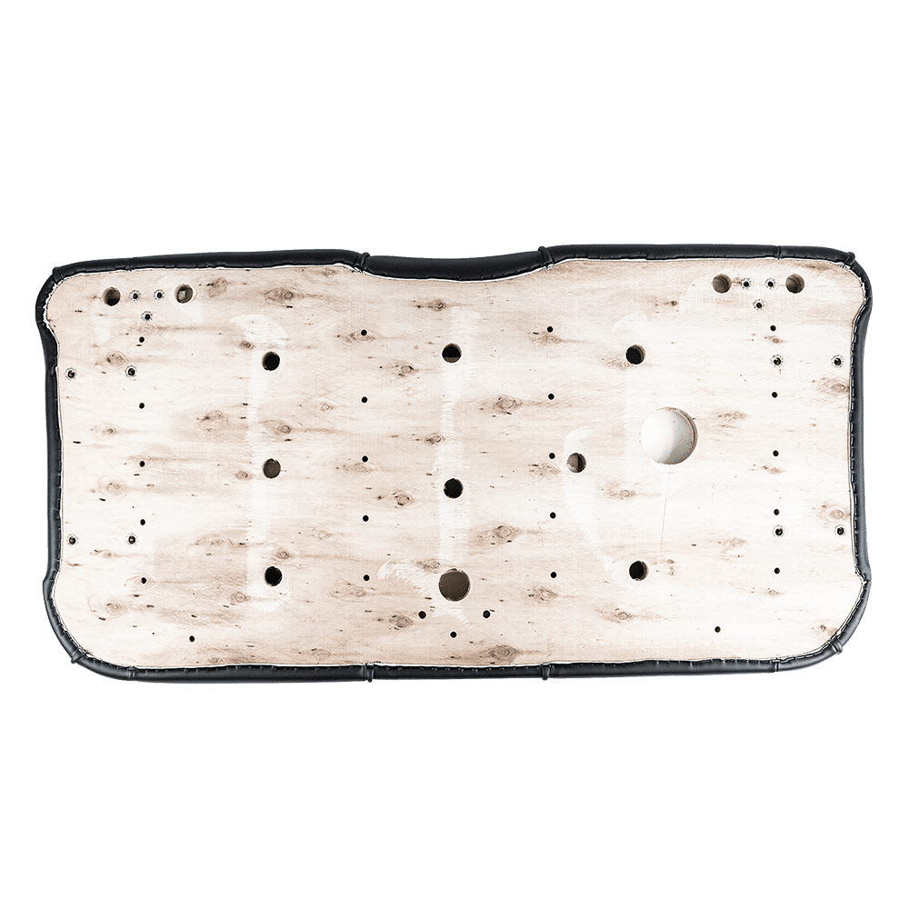 Deluxe Front Seat Set Black EZGO RXV_FRONTSEATKIT.EZGO.RXV.BLACK