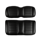 Deluxe Front Seat Set Black EZGO RXV_FRONTSEATKIT.EZGO.RXV.BLACK