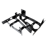 Deluxe Rear Seats + Backrests Black Club Car Precedent_REARSEATKIT.CC.PRE.BLACK