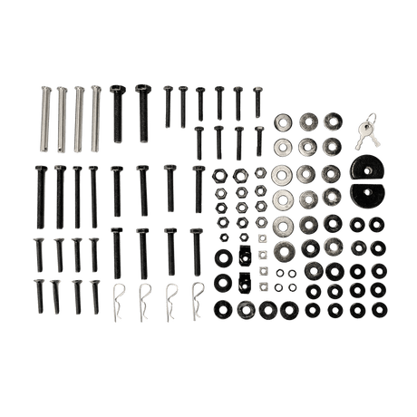 Deluxe Rear Seats + Backrests Black Club Car Precedent_REARSEATKIT.CC.PRE.BLACK