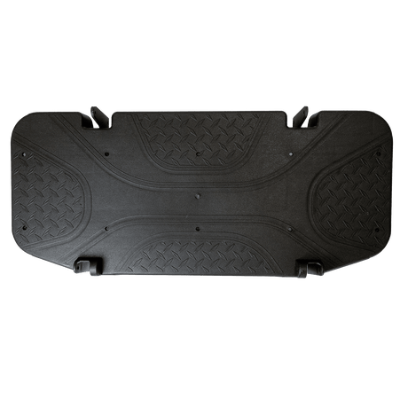 Deluxe Rear Seats + Backrests Black Club Car Precedent_REARSEATKIT.CC.PRE.BLACK