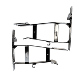 Deluxe Rear Seats + Backrests Black Club Car Precedent_REARSEATKIT.CC.PRE.BLACK