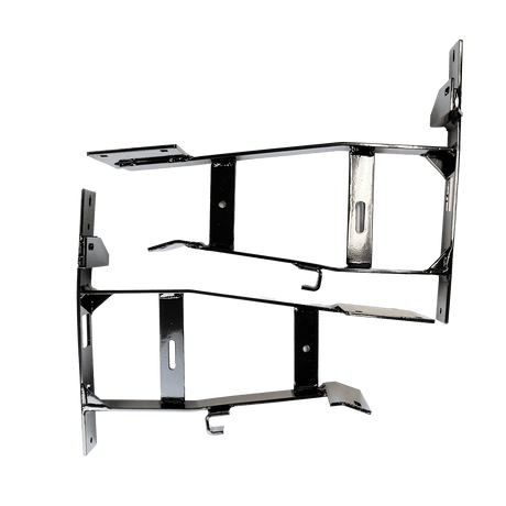 Deluxe Rear Seats + Backrests Black Club Car Precedent_REARSEATKIT.CC.PRE.BLACK