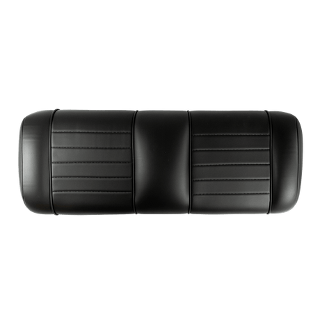 Deluxe Rear Seats + Backrests Black EZGO RXV_REARSEATKIT.EZGO.RXV.BLACK