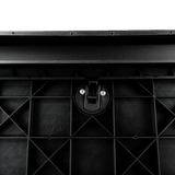 Deluxe Rear Seats + Backrests Black EZGO RXV_REARSEATKIT.EZGO.RXV.BLACK