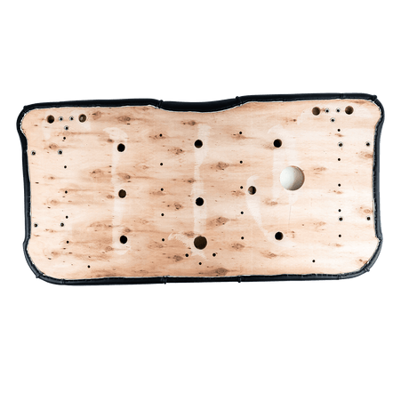 Deluxe Rear Seats + Backrests Black EZGO RXV_REARSEATKIT.EZGO.RXV.BLACK