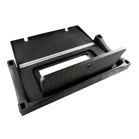 Deluxe Rear Seats + Backrests Black EZGO RXV_REARSEATKIT.EZGO.RXV.BLACK