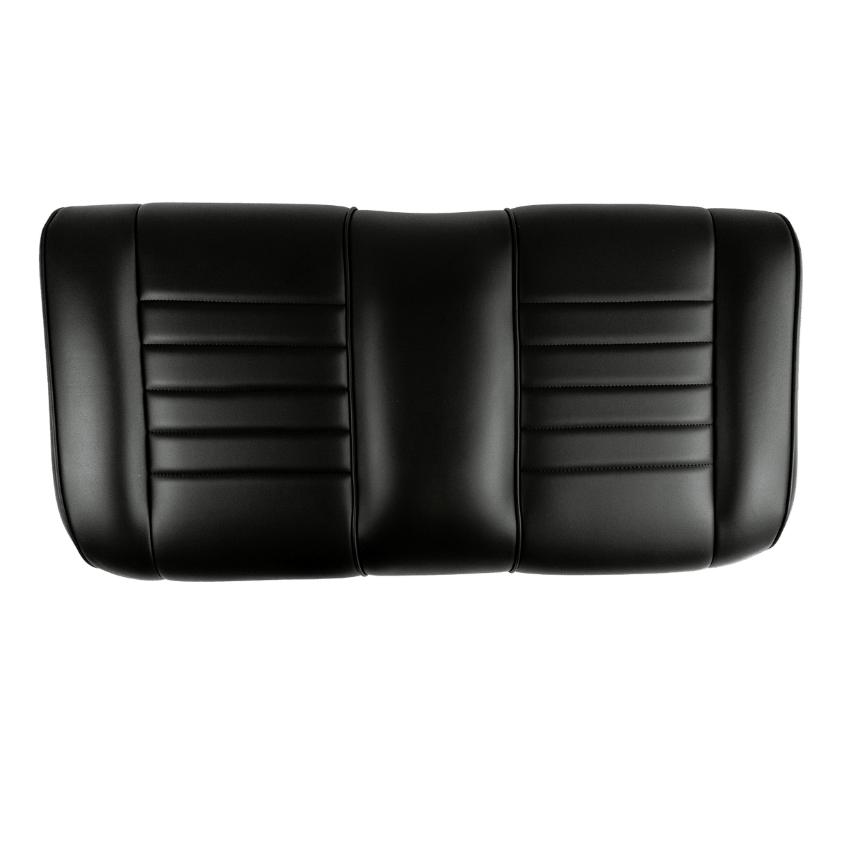 Deluxe Rear Seats + Backrests Black EZGO RXV_REARSEATKIT.EZGO.RXV.BLACK