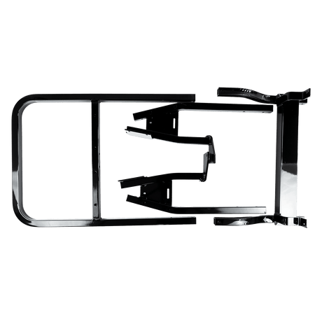 Deluxe Rear Seats + Backrests Black EZGO RXV_REARSEATKIT.EZGO.RXV.BLACK