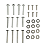 Deluxe Rear Seats + Backrests Black EZGO RXV_REARSEATKIT.EZGO.RXV.BLACK