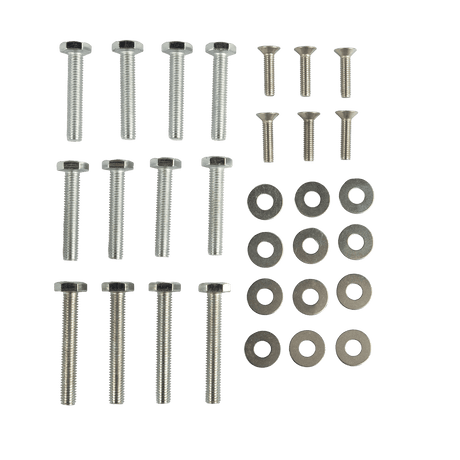 Deluxe Rear Seats + Backrests Black EZGO RXV_REARSEATKIT.EZGO.RXV.BLACK