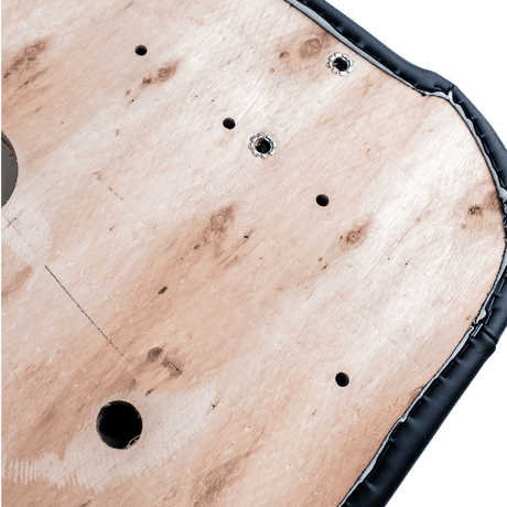 Deluxe Rear Seats + Backrests Black EZGO RXV_REARSEATKIT.EZGO.RXV.BLACK