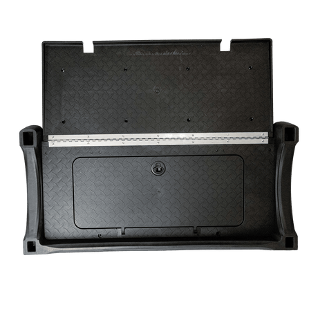 Deluxe Rear Seats + Backrests Black Yamaha Drive 2_REARSEATKIT.YAM.DR2.BLACK