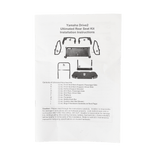 Deluxe Rear Seats + Backrests Black Yamaha Drive 2_REARSEATKIT.YAM.DR2.BLACK