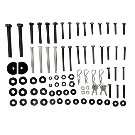 Deluxe Rear Seats + Backrests Black Yamaha Drive 2_REARSEATKIT.YAM.DR2.BLACK