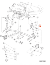 Driver Side Spindle Club Car Precedent G&E 2009+ 102287901/103638701_102287901/103638701