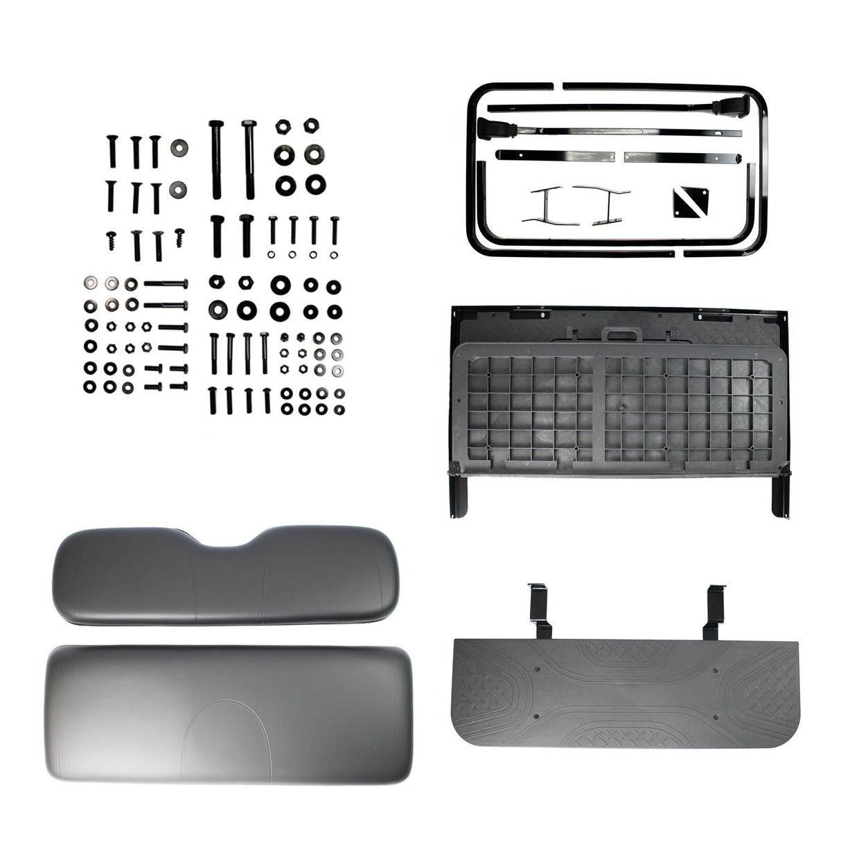 Rear Seat Kit, Club Car Precedent (Black)_TP.1.004.0001