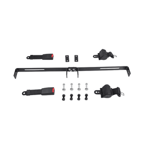 Universal 2 Passenger Golf Cart Seat Belt Kit with Bracket for EZGO, Yamaha, Club Car_DT026