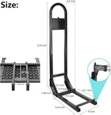 Universal Golf Cart Rear Seat Safety Grab Bar For Rear Seat Kits - Black_DT032