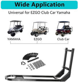 Universal Golf Cart Rear Seat Safety Grab Bar For Rear Seat Kits - Black_DT032